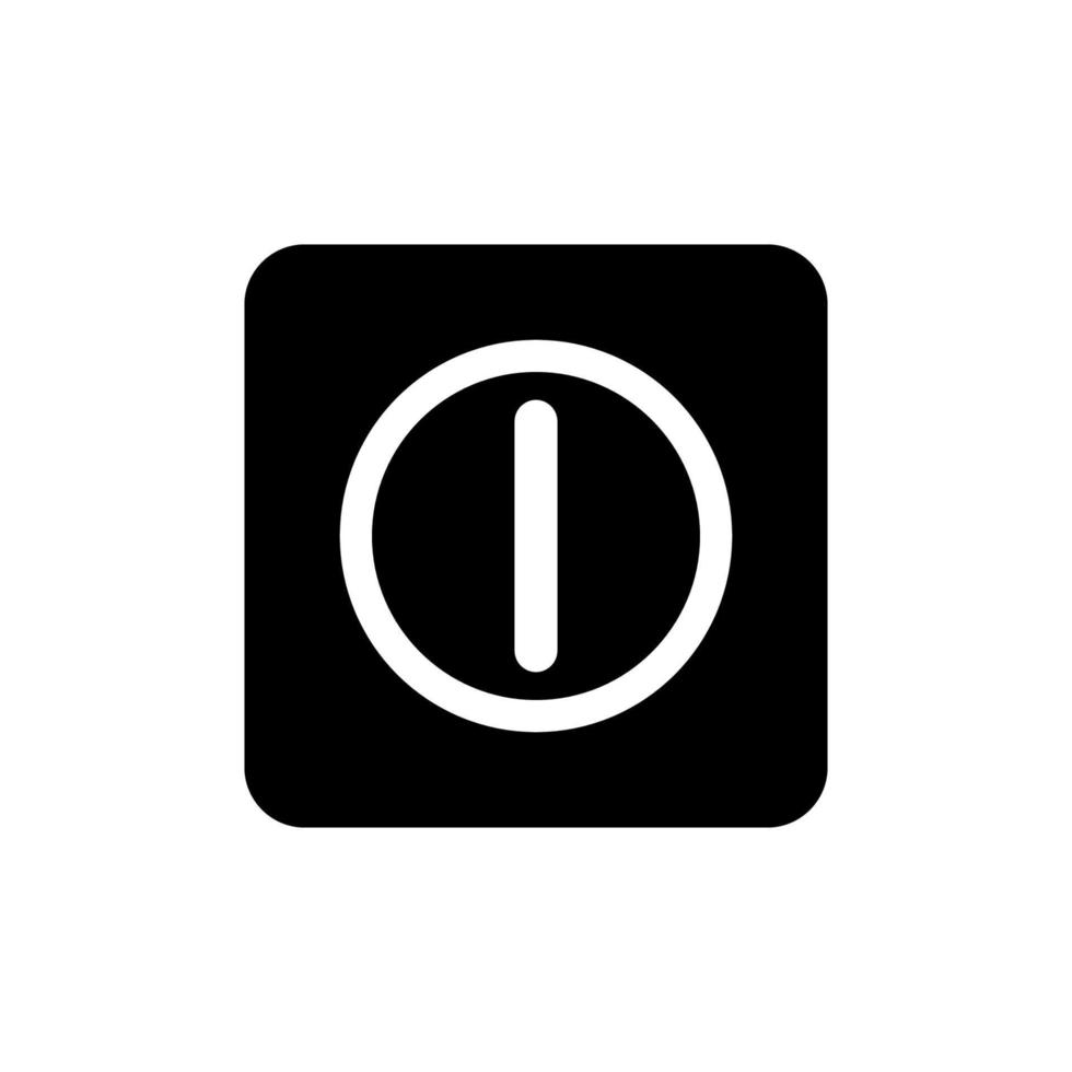 turn off icon design vector