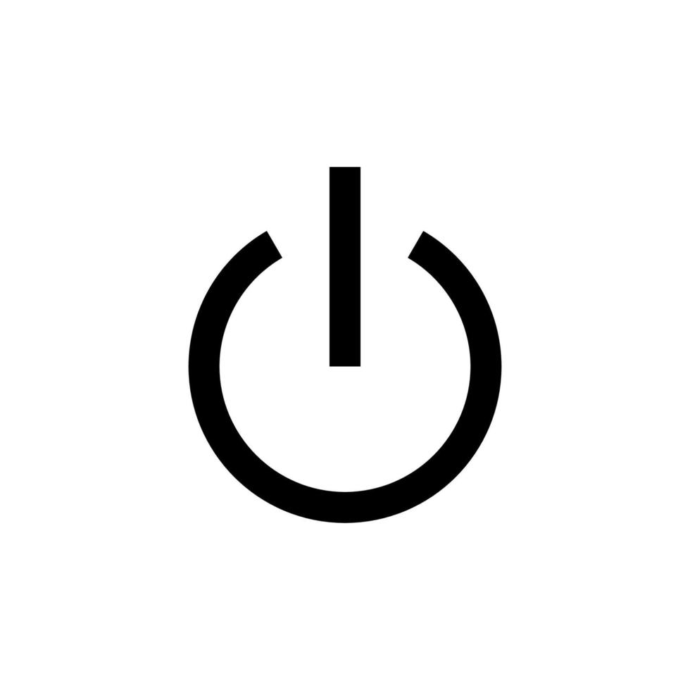 turn off icon design vector