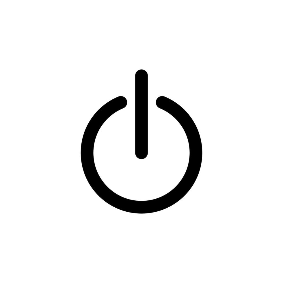 turn off icon design vector