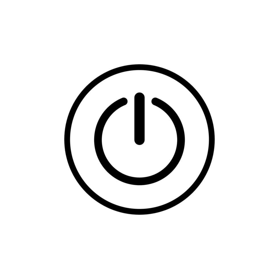 turn off icon design vector