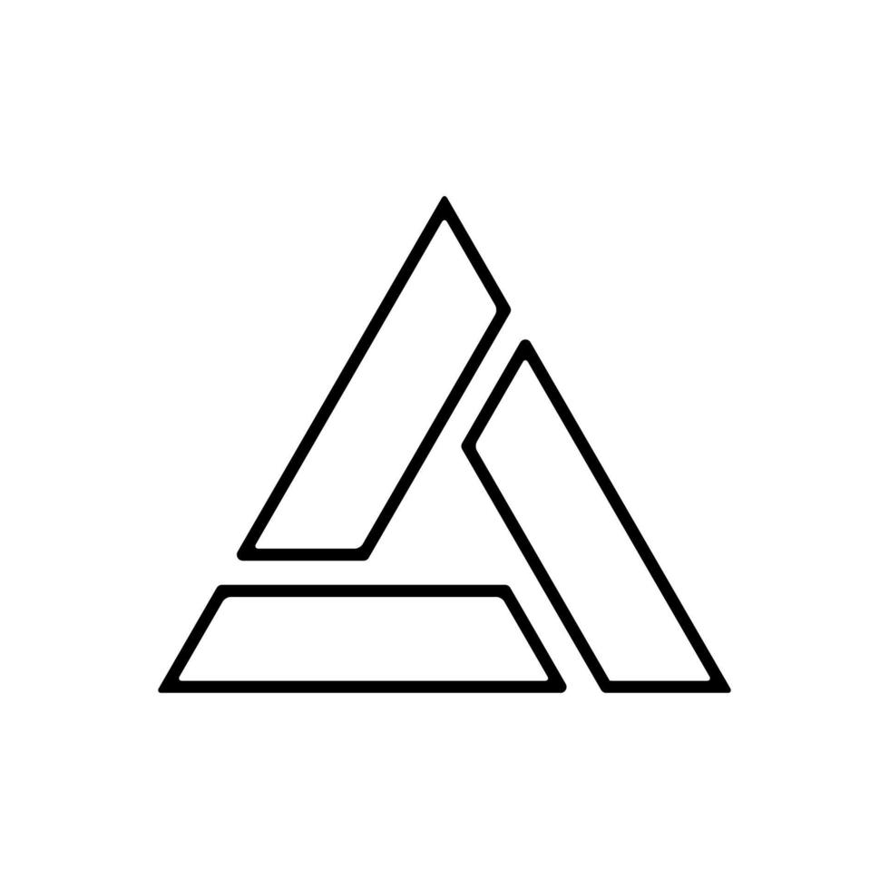 trinity icon design vector