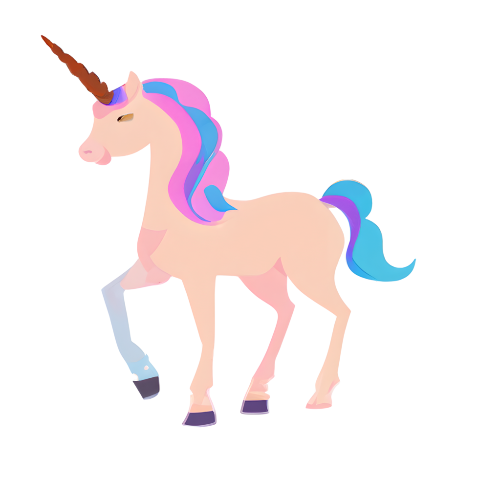 cute unicorn rainbow png