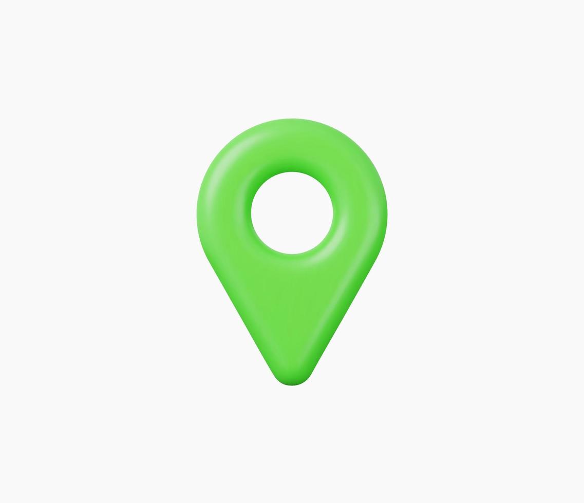 3d Realistic Location map pin GPS pointer markers vector illustration