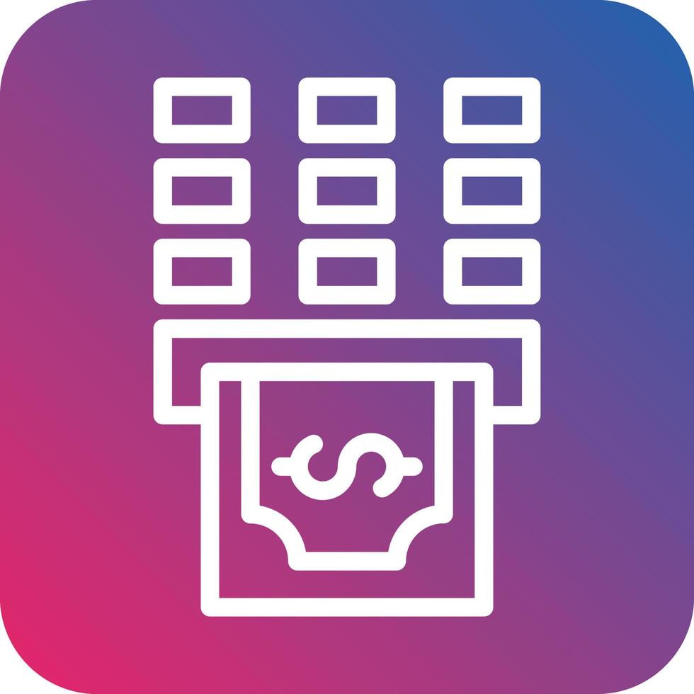 Withdraw Vector Icon Design