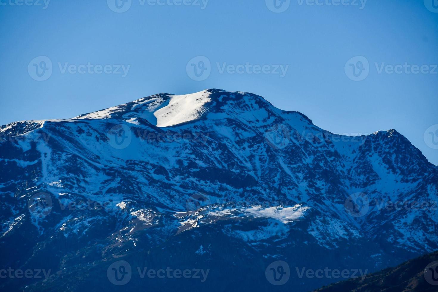 Scenic mountain landscape photo