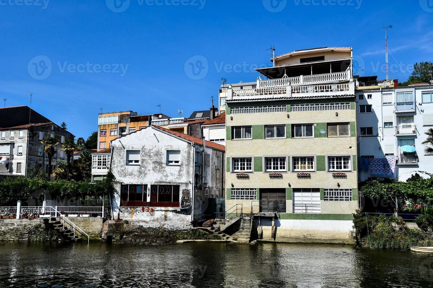 Buildings in the city photo