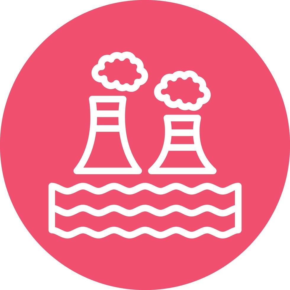 Geothermal Energy Vector Icon Design