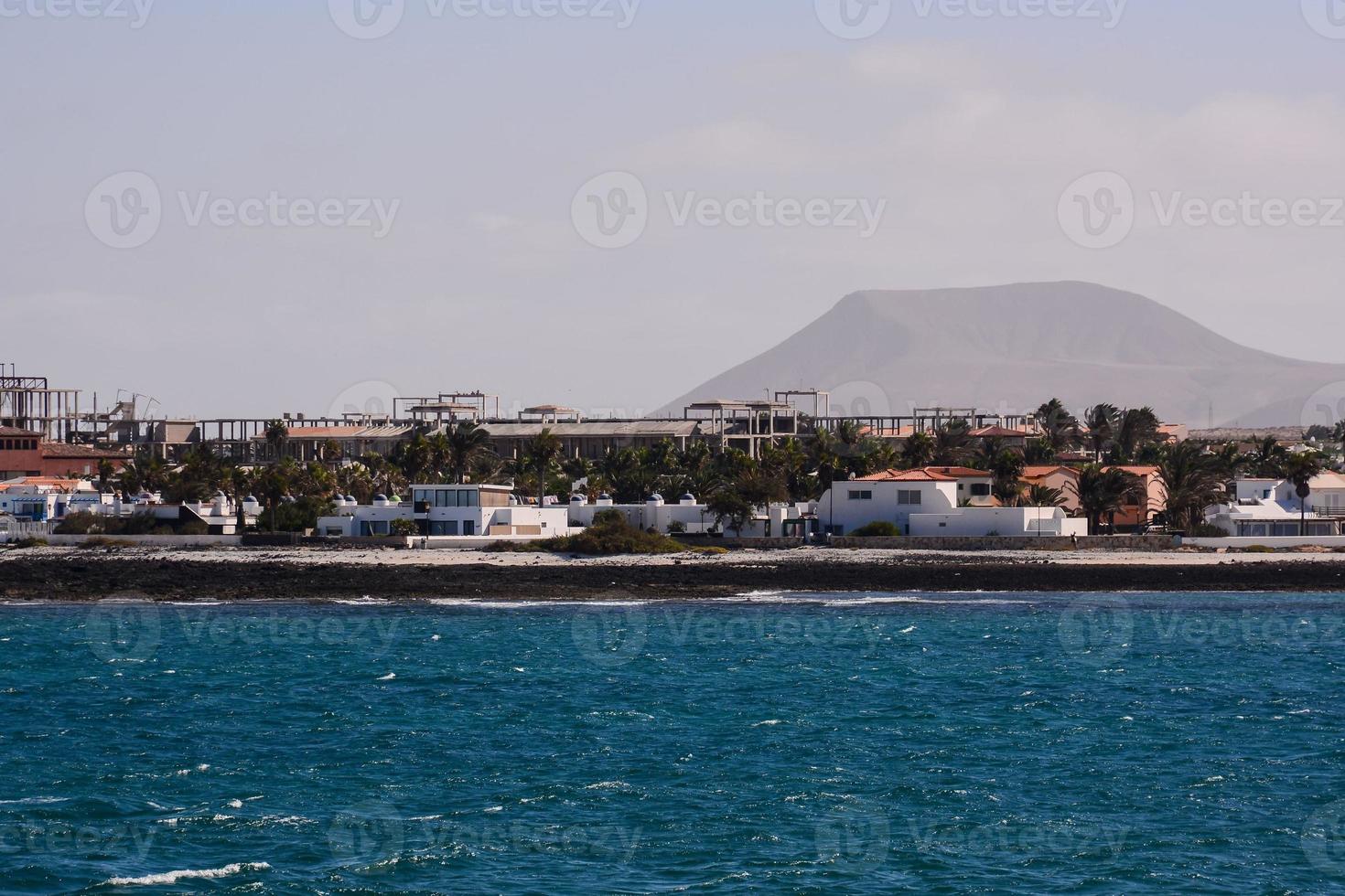Scenic coastal view photo