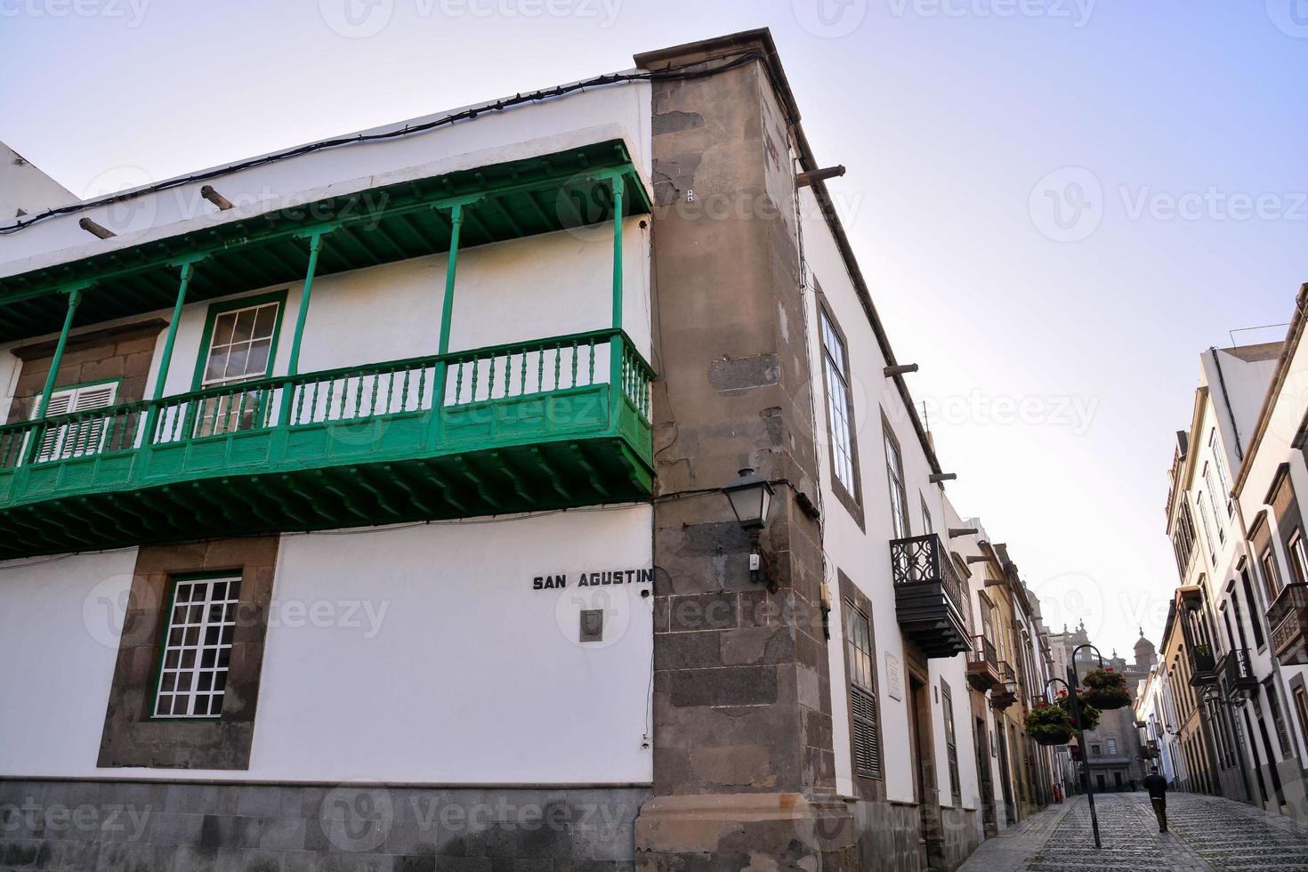 Buildings in the city photo