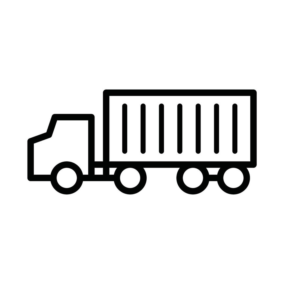 truck icon design vector