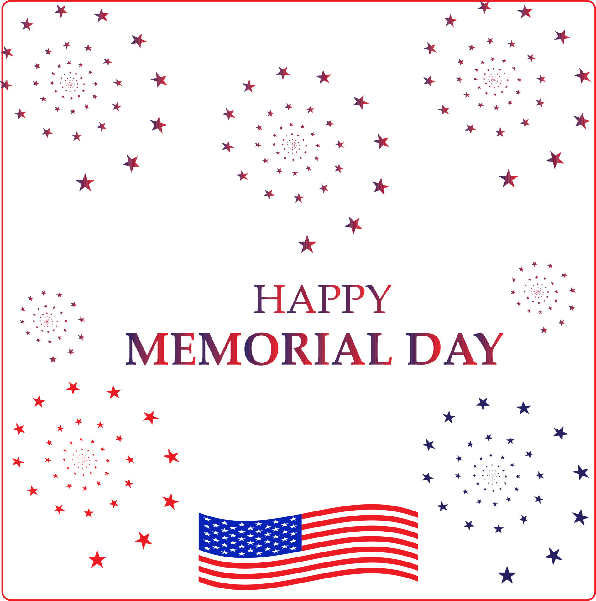 American flag background star memory day.For design wallpaper abstract