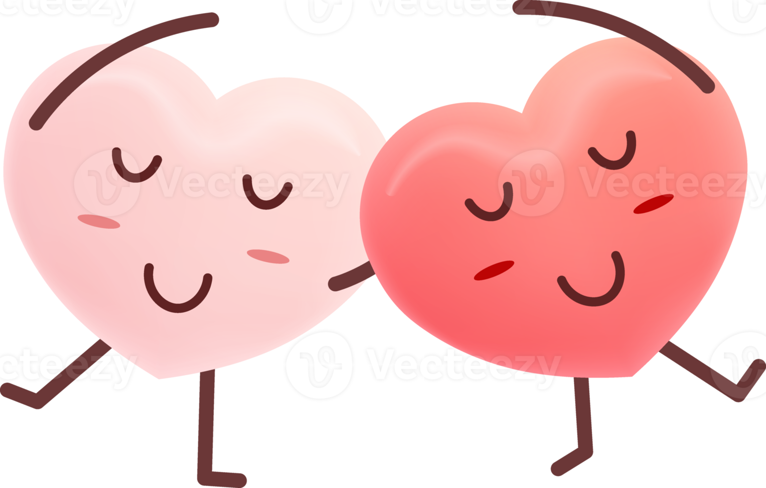 Love Cute Couple Heart Emoji png