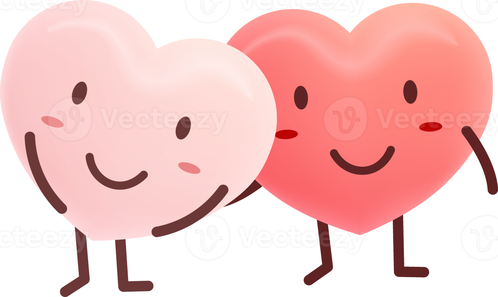Love Cute Couple Heart Emoji png