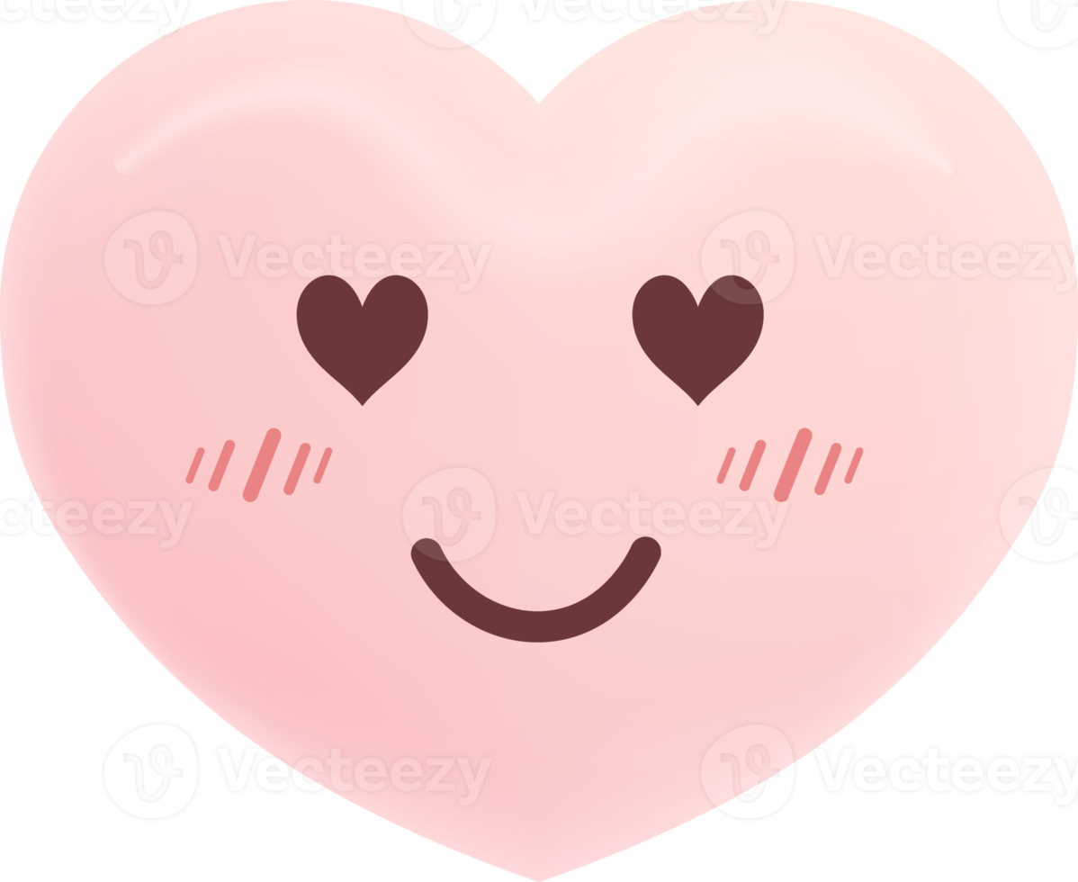 liefde schattig hart emoji png