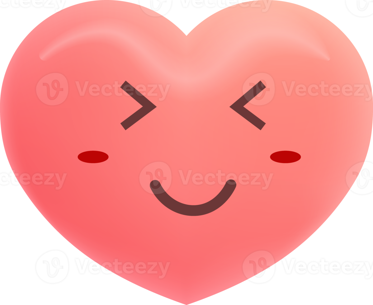 liefde schattig hart emoji png