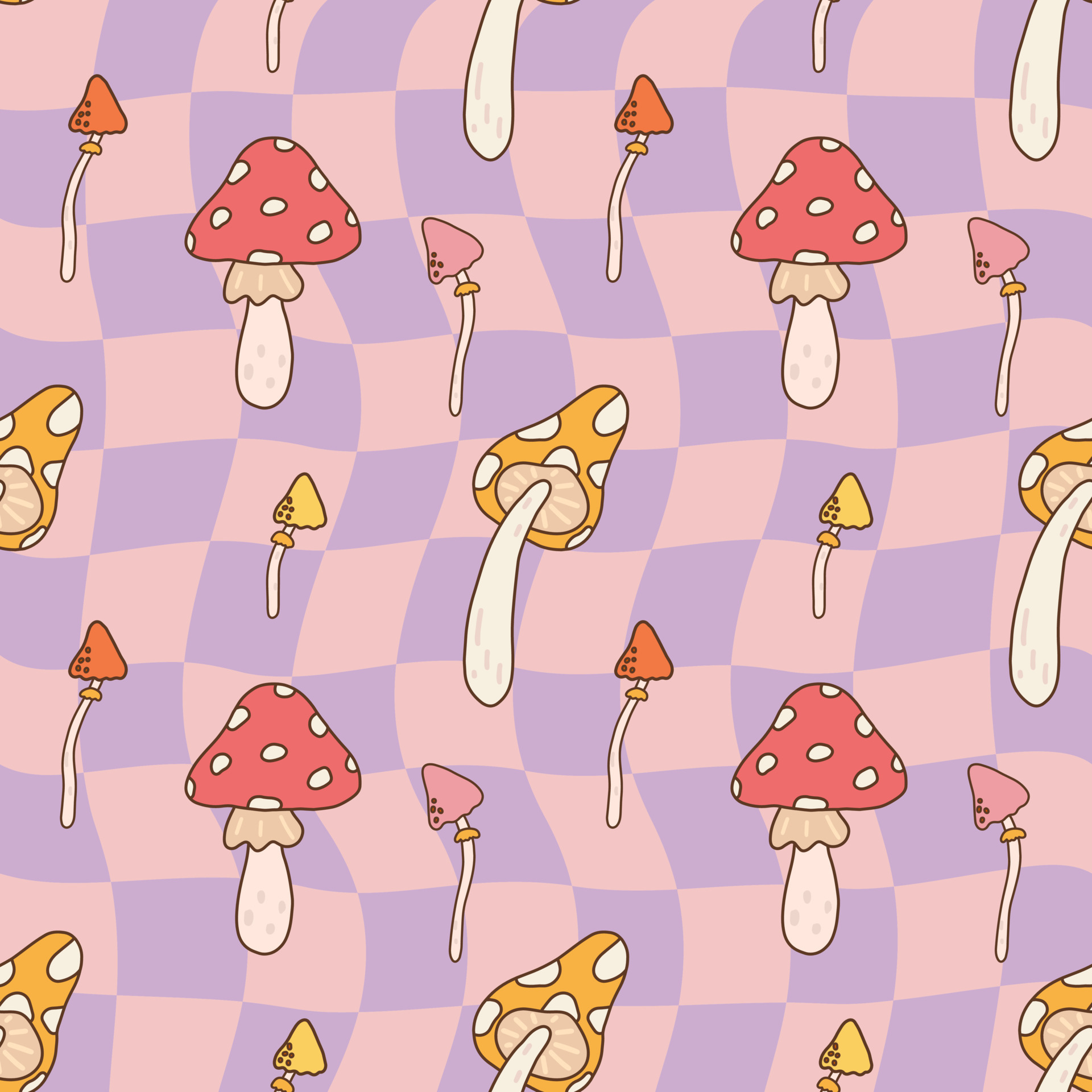 Mushroom wallpaper Cute aesthetic | Mushroom wallpaper, Phone wallpaper  patterns, Phone wallpaper design