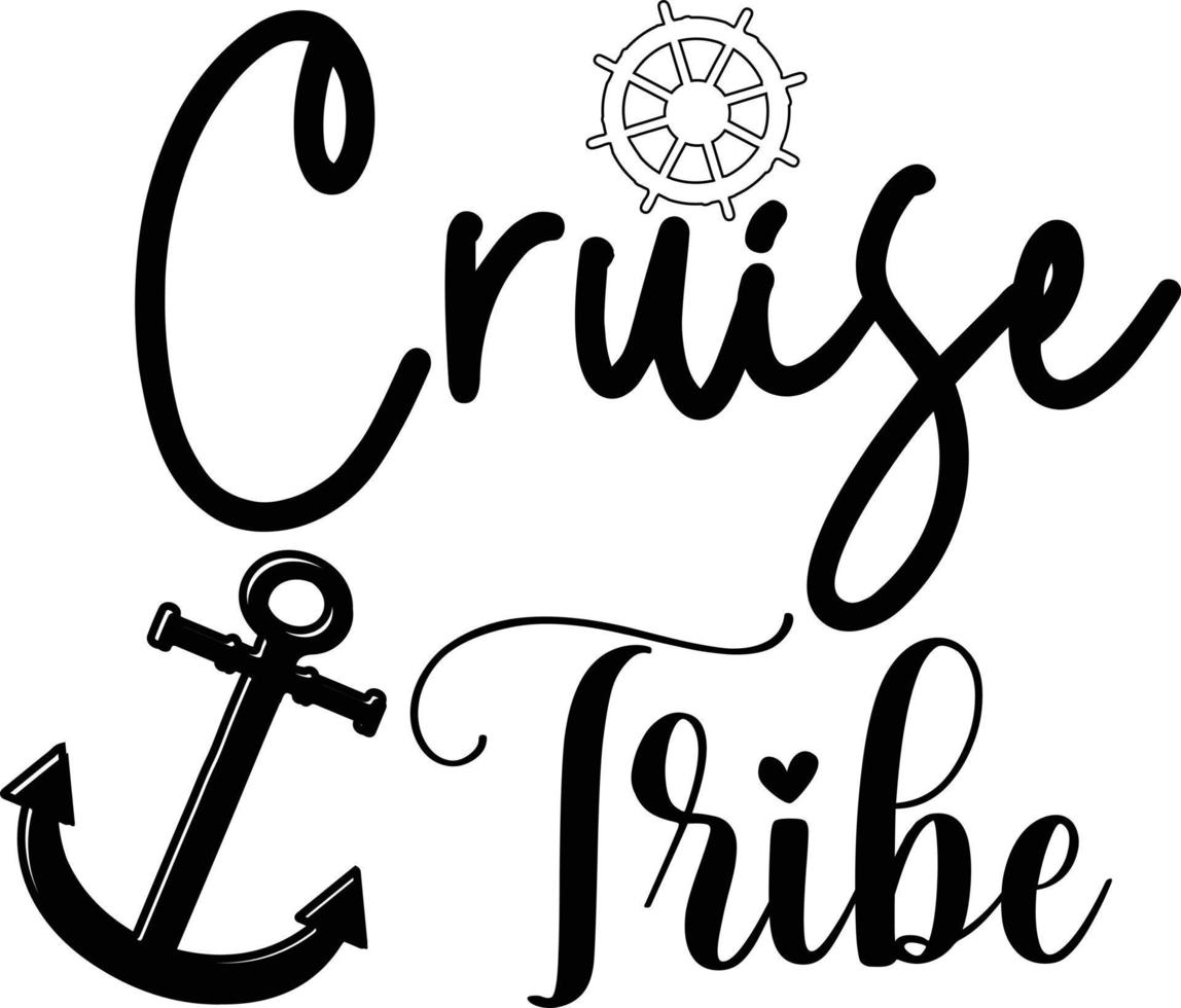 Cruise Quotes Design vector