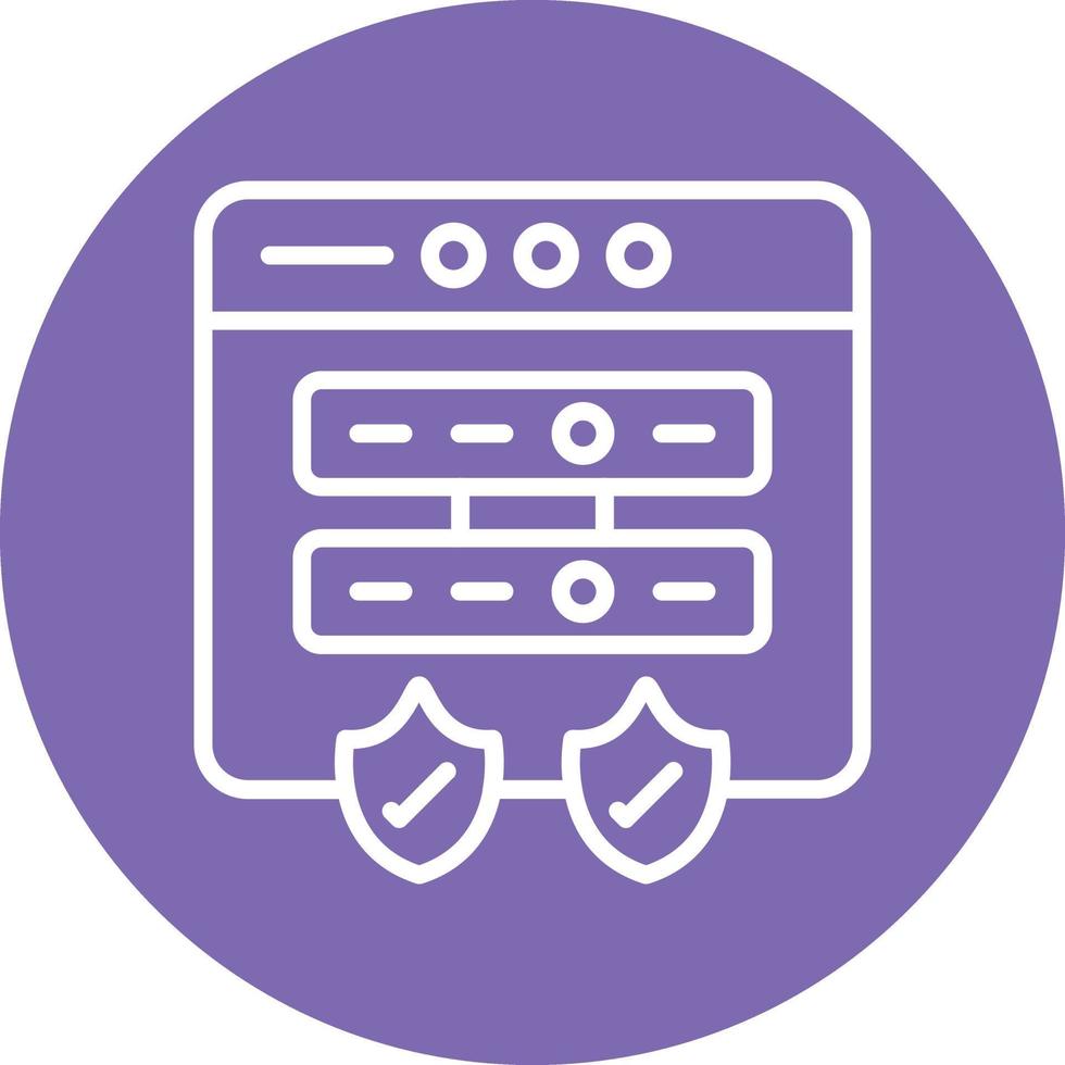 Data Protection Vector Icon Design