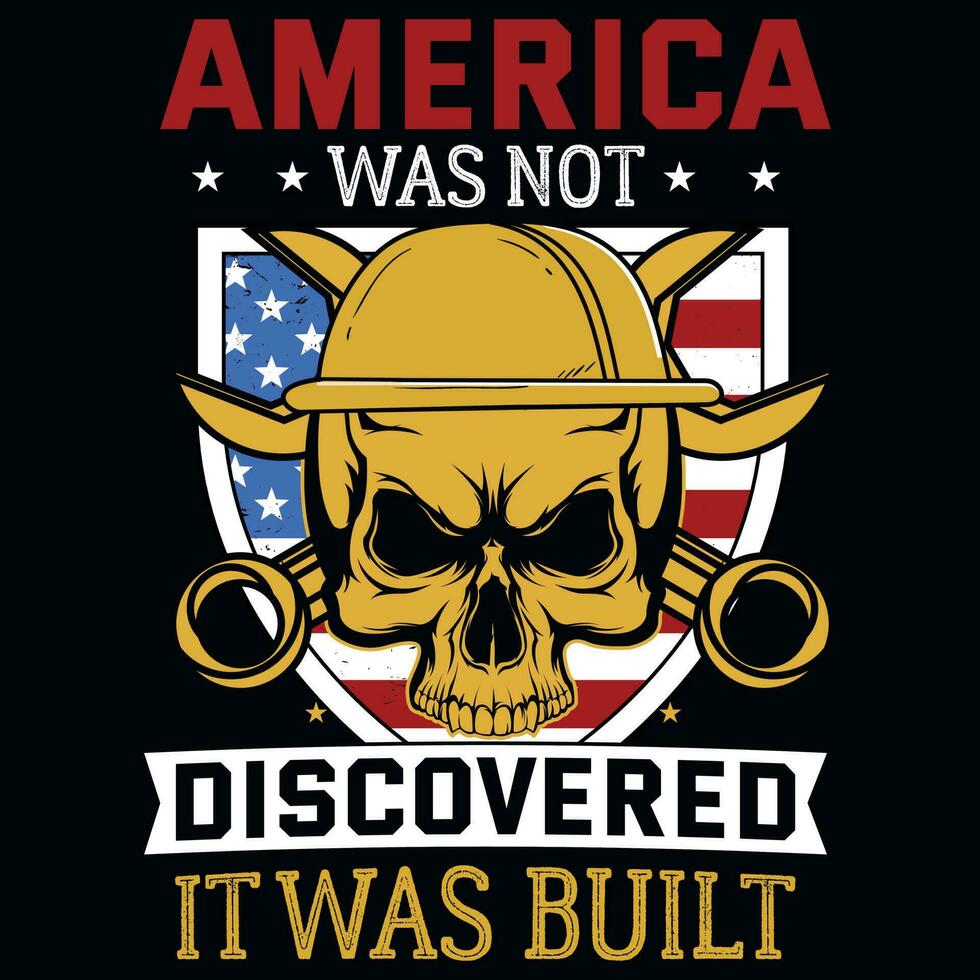 Labor day graphics tshirt design vector
