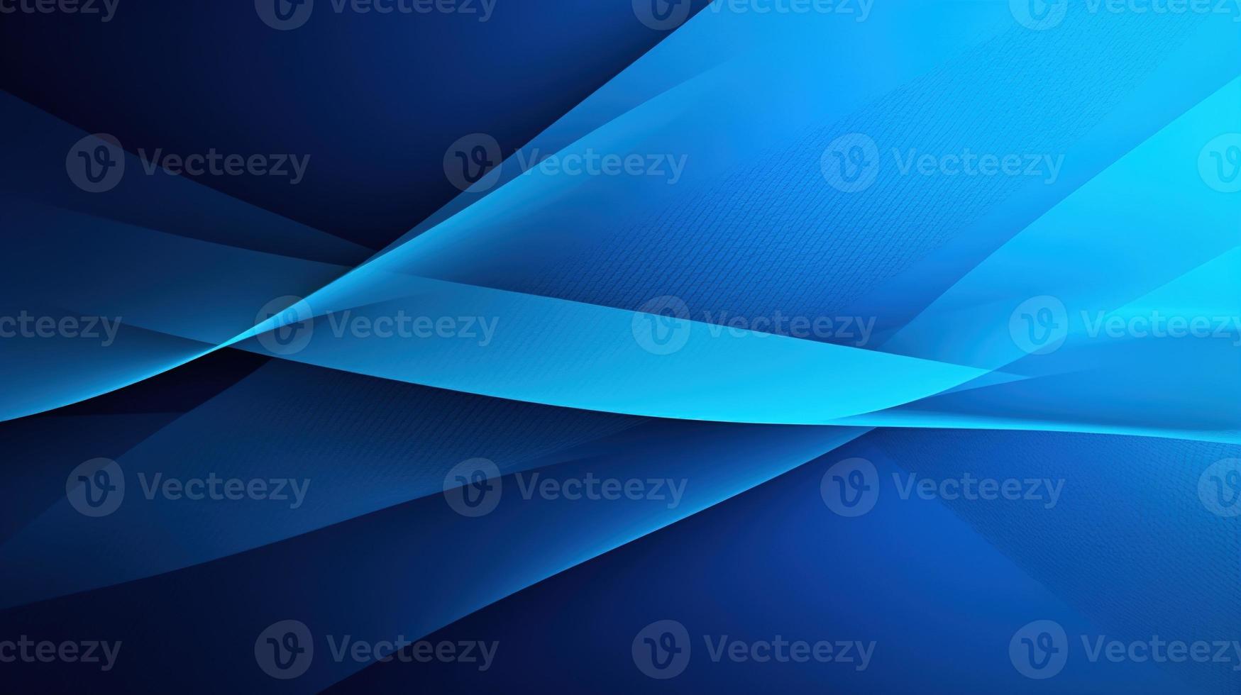 abstract blue background with smooth lines and waves, 3d illustration photo