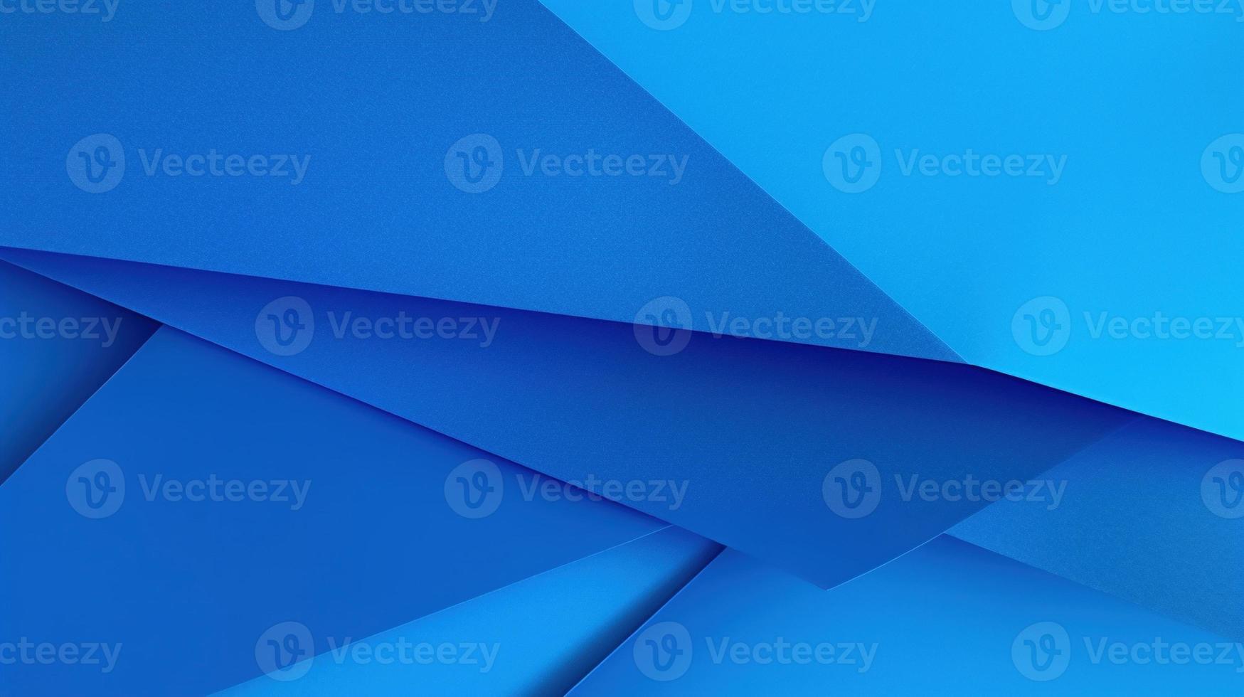 abstract blue background with smooth lines and waves, 3d illustration photo