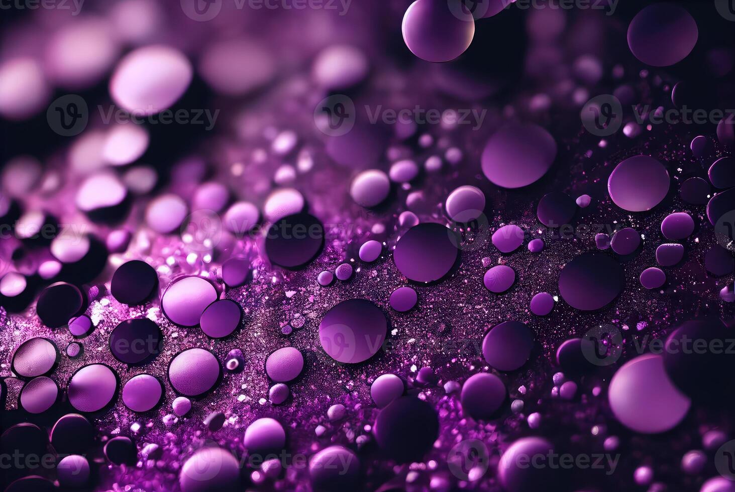 Luxury purple glitter pattern, violet shining abstract background with confetti and dots. photo