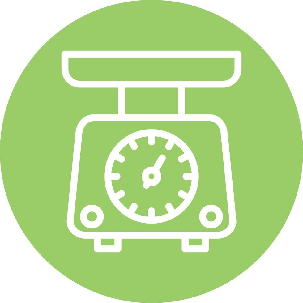 Weight Scale Vector Icon Design