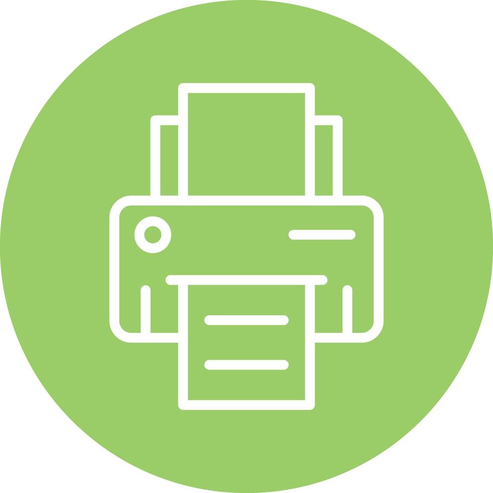 Printer Vector Icon Design