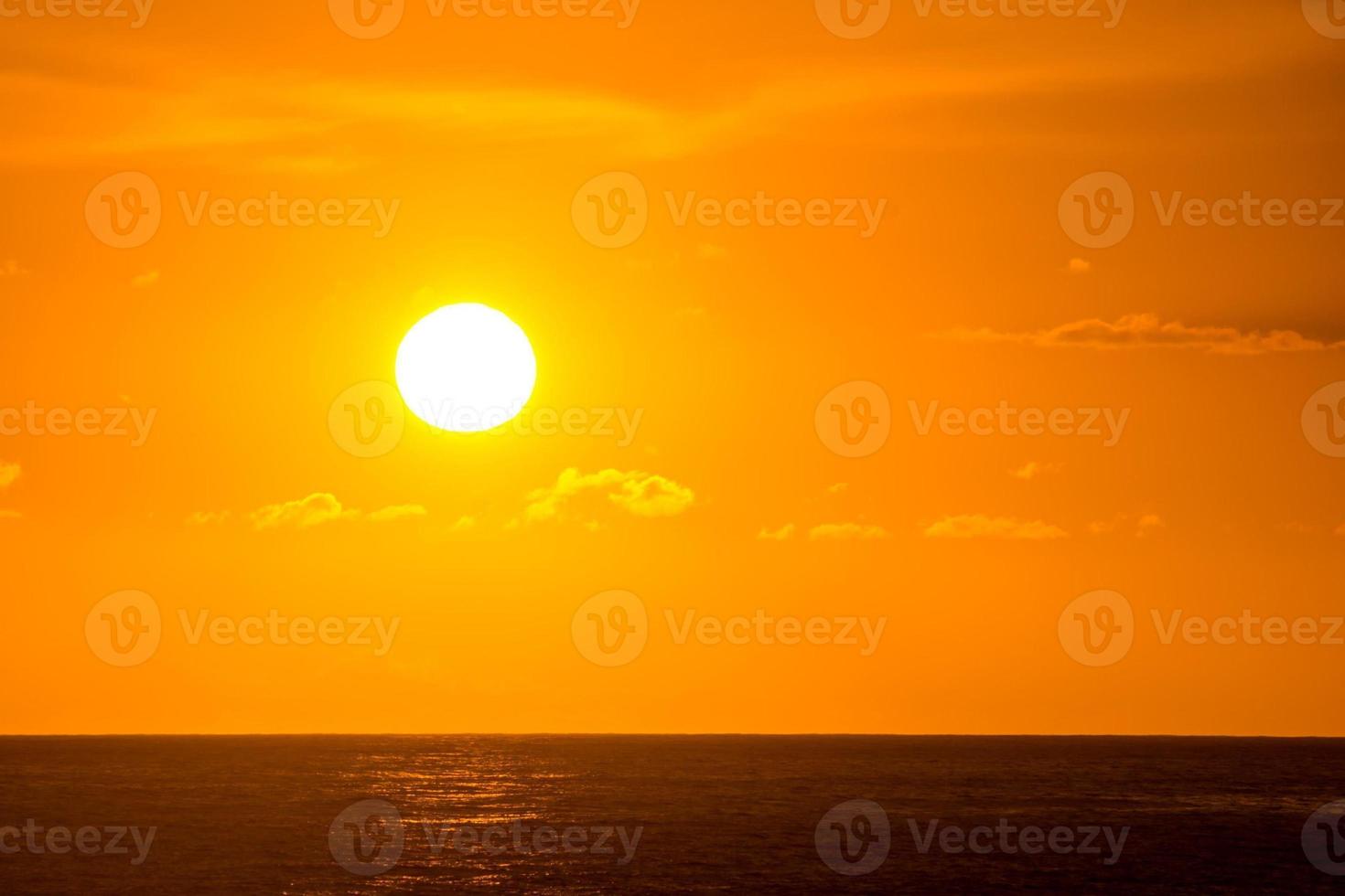 A beautiful sunset view photo