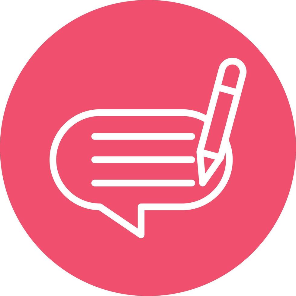 Feedback Vector Icon Design