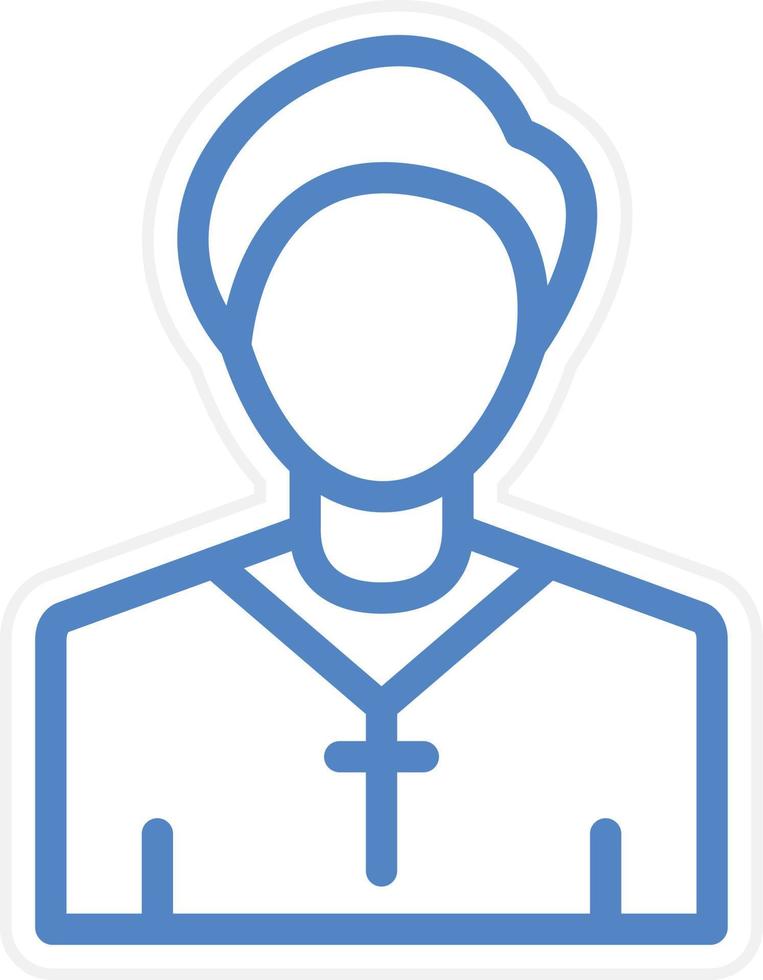 Pastor Vector Icon Style