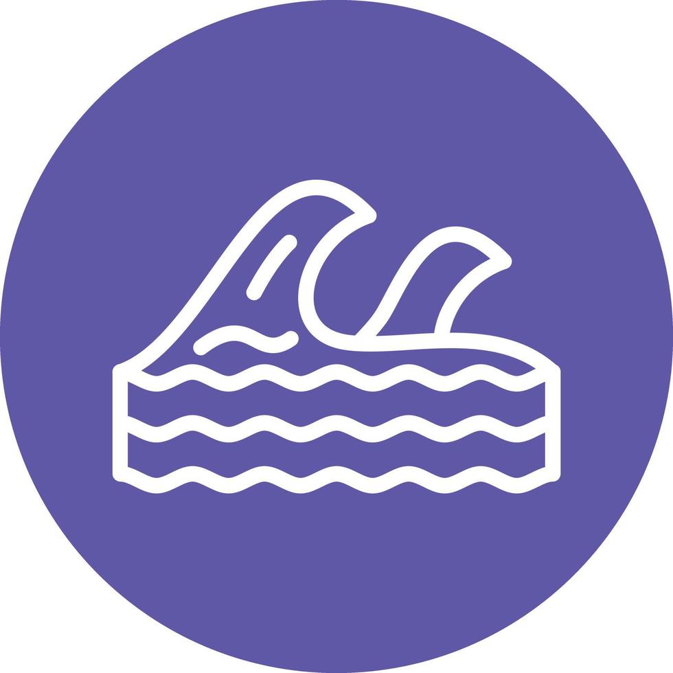 Waves Vector Icon Design