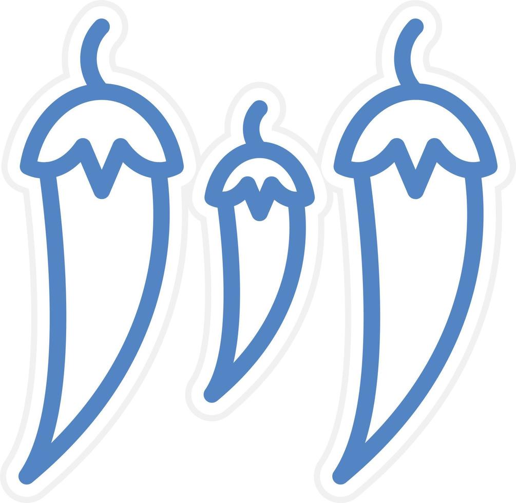 Pepper Vector Icon Style