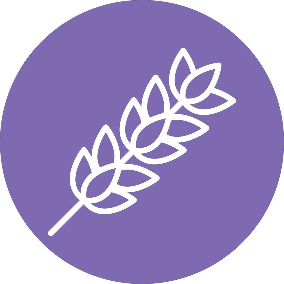 diseño de icono de vector de lavanda