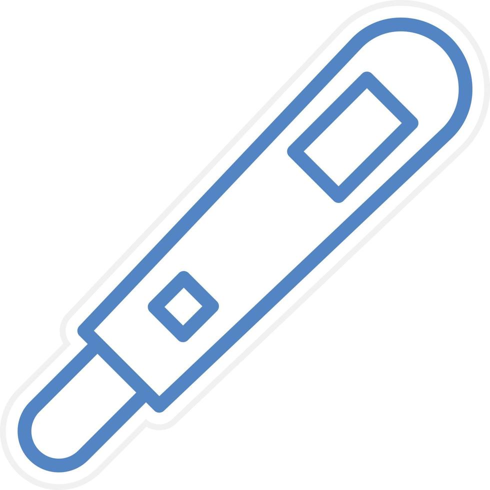 Thermometer Vector Icon Style