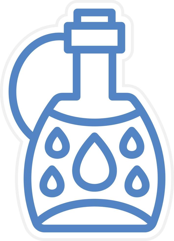 agua cantina vector icono estilo