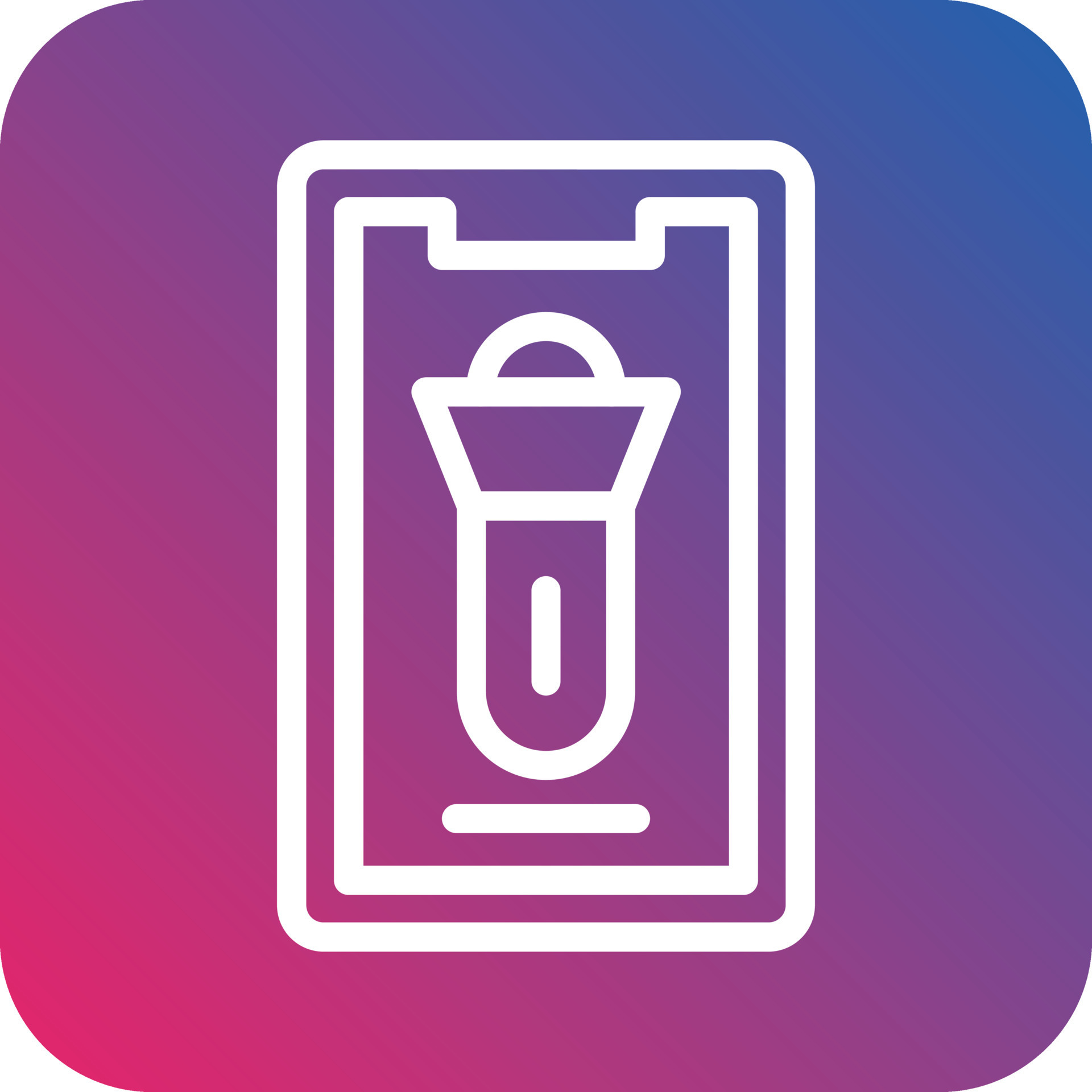 Mobile Torch Vector Icon Design 22731919 Vector Art at Vecteezy