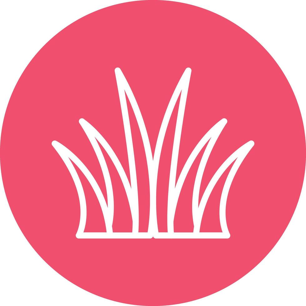 Grass Vector Icon Design