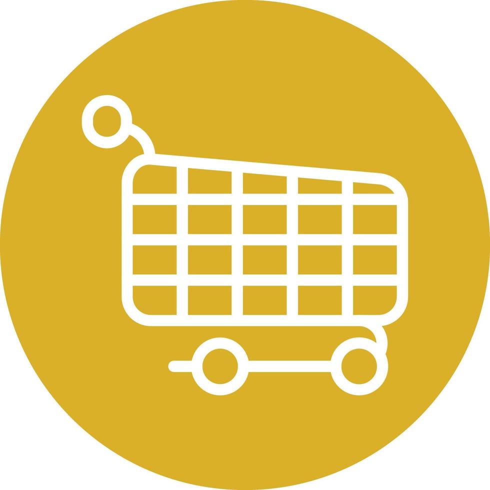 Trolley Vector Icon Design