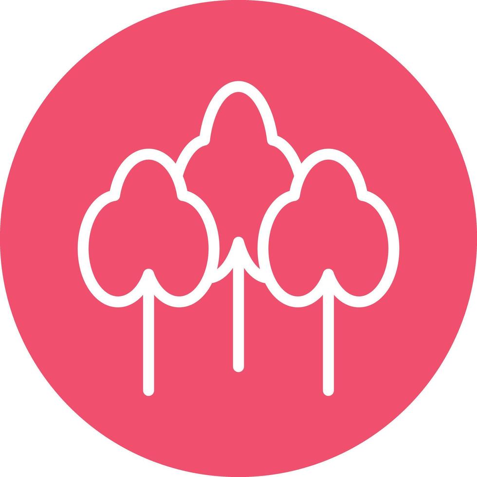 Forest Vector Icon Design