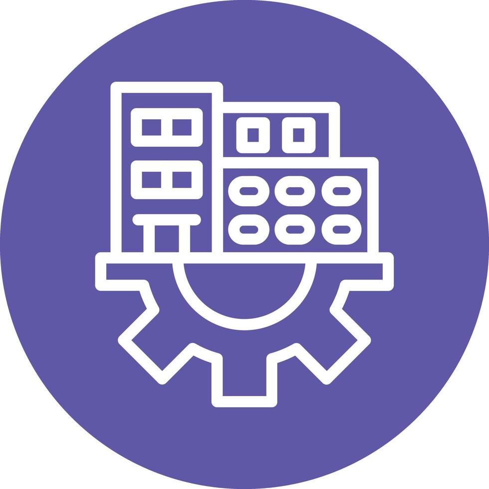 Infrastructure Vector Icon Design