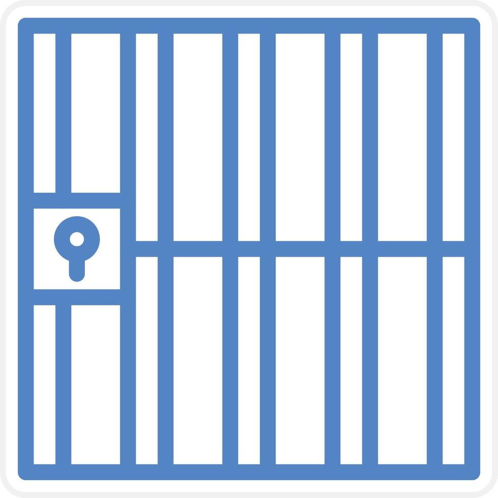 Jail Vector Icon Style