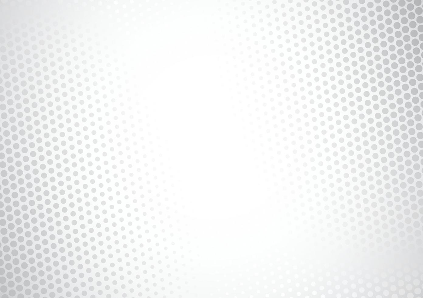 Modern Halftone white and grey background. Decorative web concept, banner, layout, poster. Vector illustration