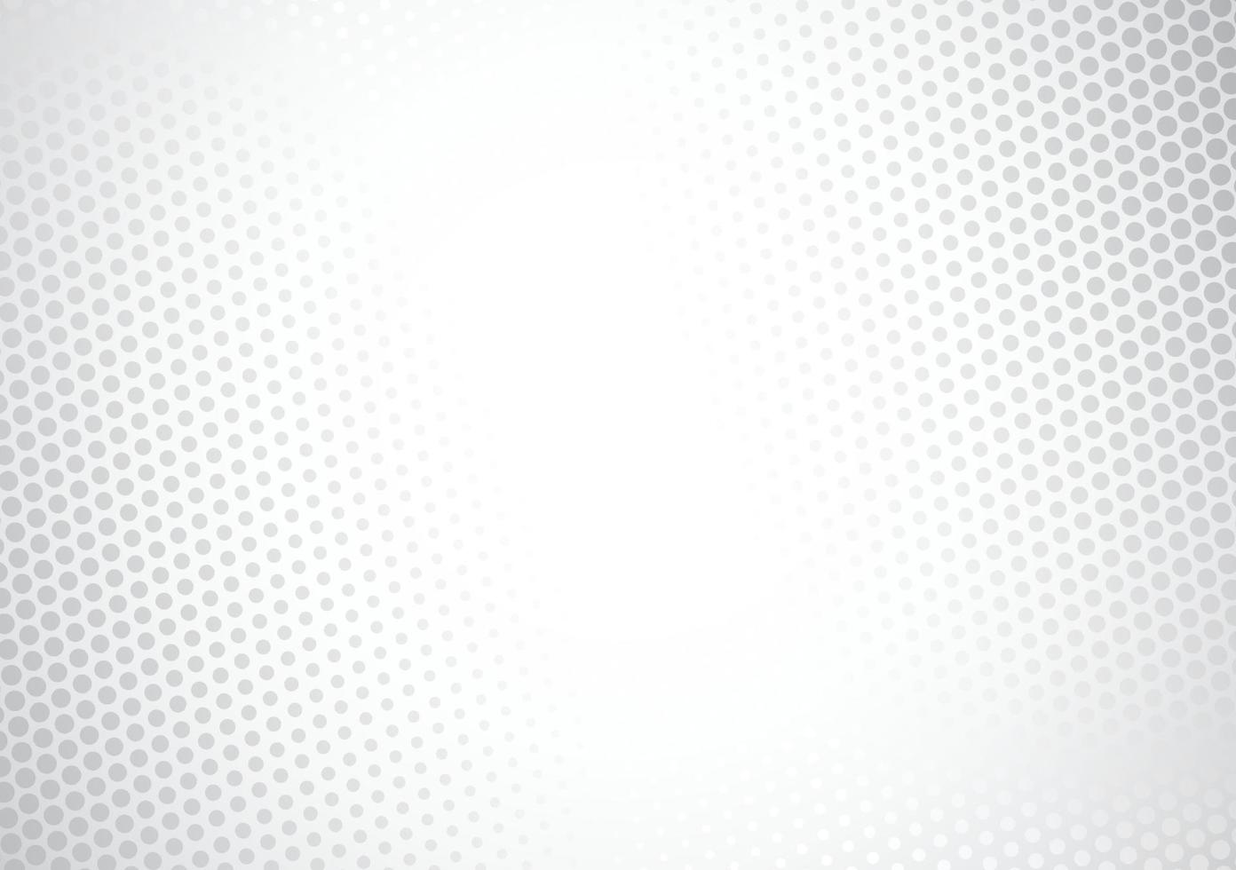 Modern Halftone white and grey background. Decorative web concept, banner, layout, poster. Vector illustration