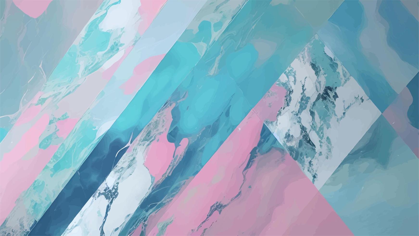 lujo fluido mármol texturizado antecedentes en rosado y azul colores. prima resumen fondo. natural granito Roca. moderno composición collage vector