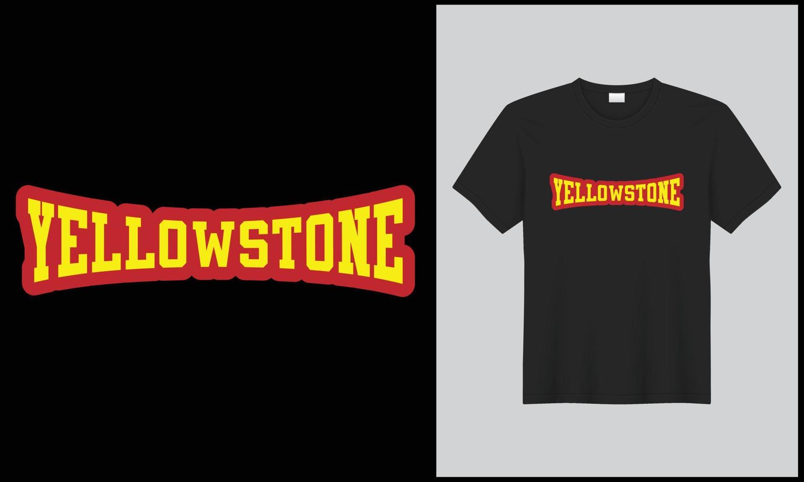 yellostone illustration ribon vector t shirt design 15