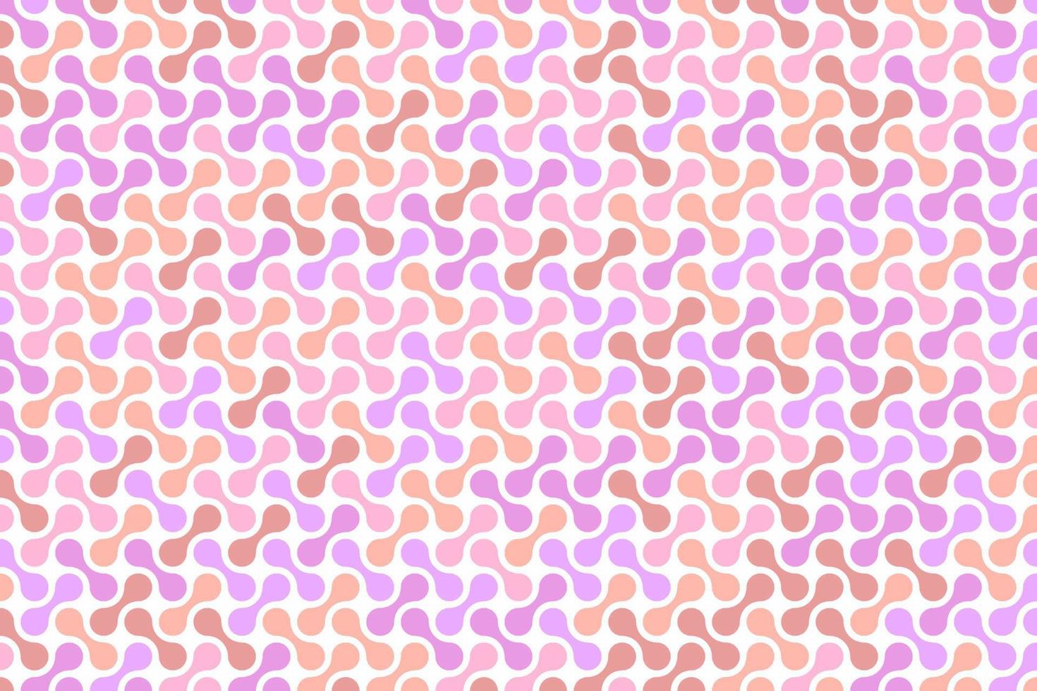 rosa, púrpura, y rojo metaballs sin costura modelo vector Arte. resumen moderno albóndiga gotas mosaico vector antecedentes.