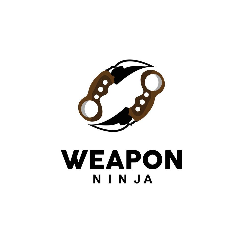 Weapon Logo, Traditional Weapon Karambit Vector, Ninja Fighting Tool Simple Design, Symbol Icon, Illustration vector