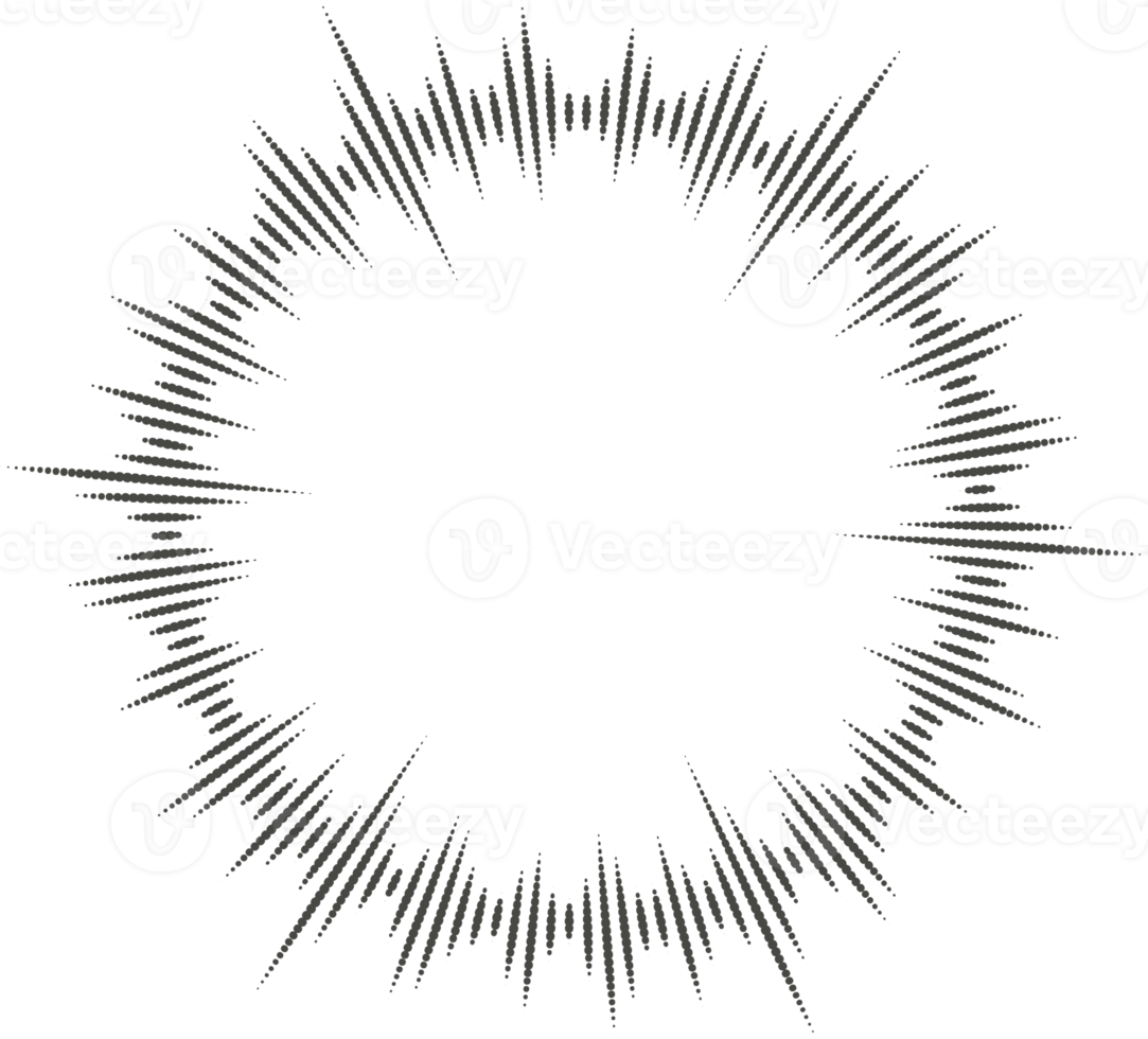 Circle audio wave. Circular music sound equalizer. Abstract radial radio and voice volume symbol. png