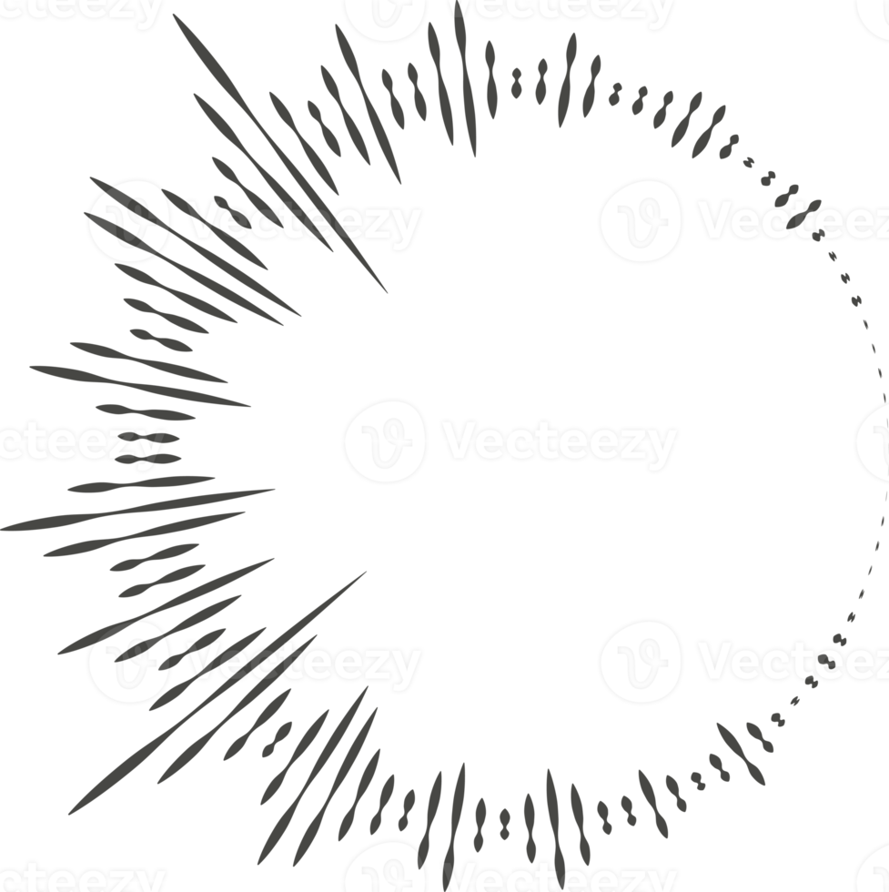 Circle audio wave. Circular music sound equalizer. Abstract radial radio and voice volume symbol png